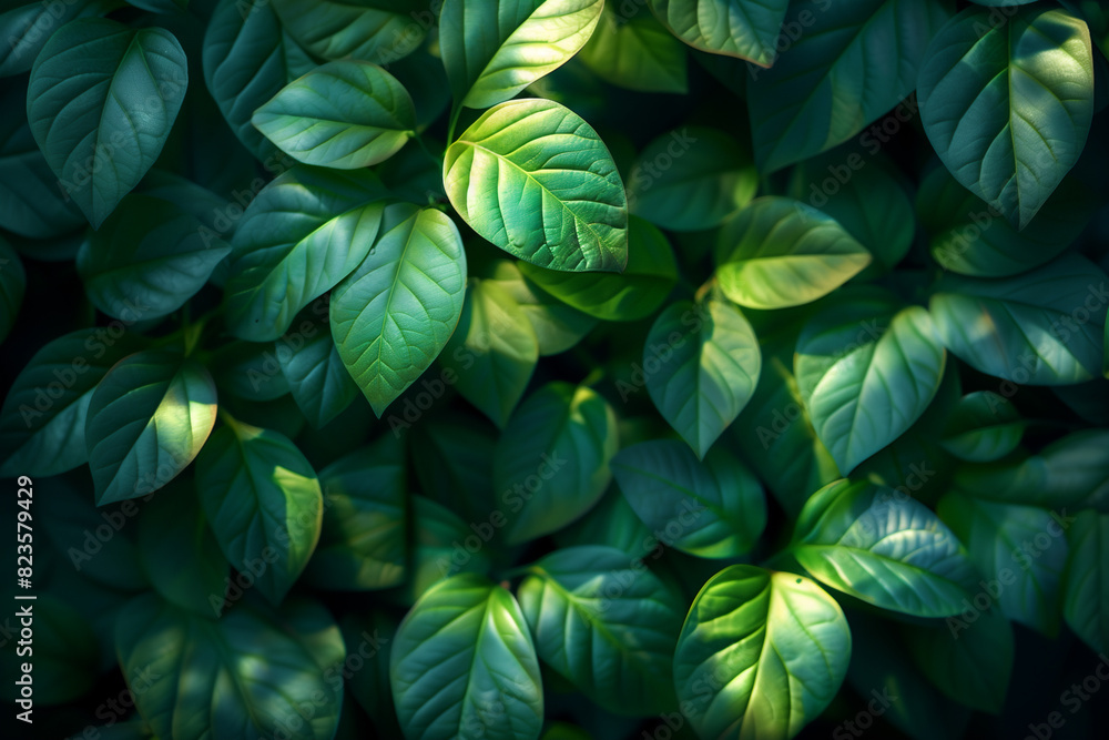 green leaves background green leaves background