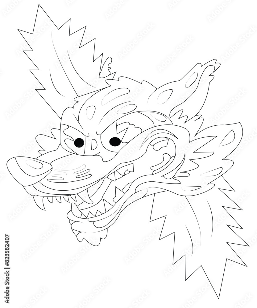 Fototapeta premium Stoner Coloring Book Page For All Ages