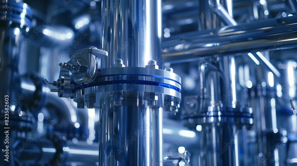 Under construction hydrogen storage hub, close-up detail of structural components and technology, capturing the essence of hydrogen energy advancement Under construction hydrogen storage hub, close-up detail of structural components and technology, capturing the essence of hydrogen energy advancement