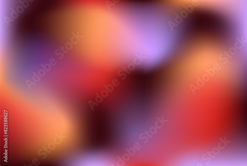 Burgundy orange violet lilac gradient banner. Bright purple peach wine red pattern. Ruby amethyst orange label cover advertisement post card print. Abstract summer sunset apricot lilac plum background