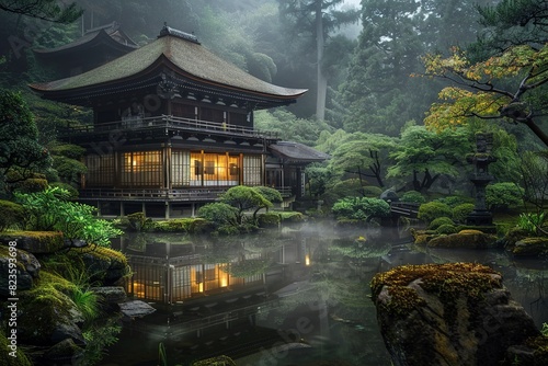 Daigoji temple in Kyoto japan photo