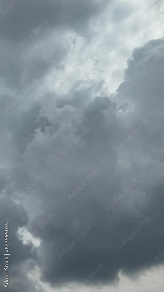 time lipse of growing thunder clouds time lipse of growing thunder clouds