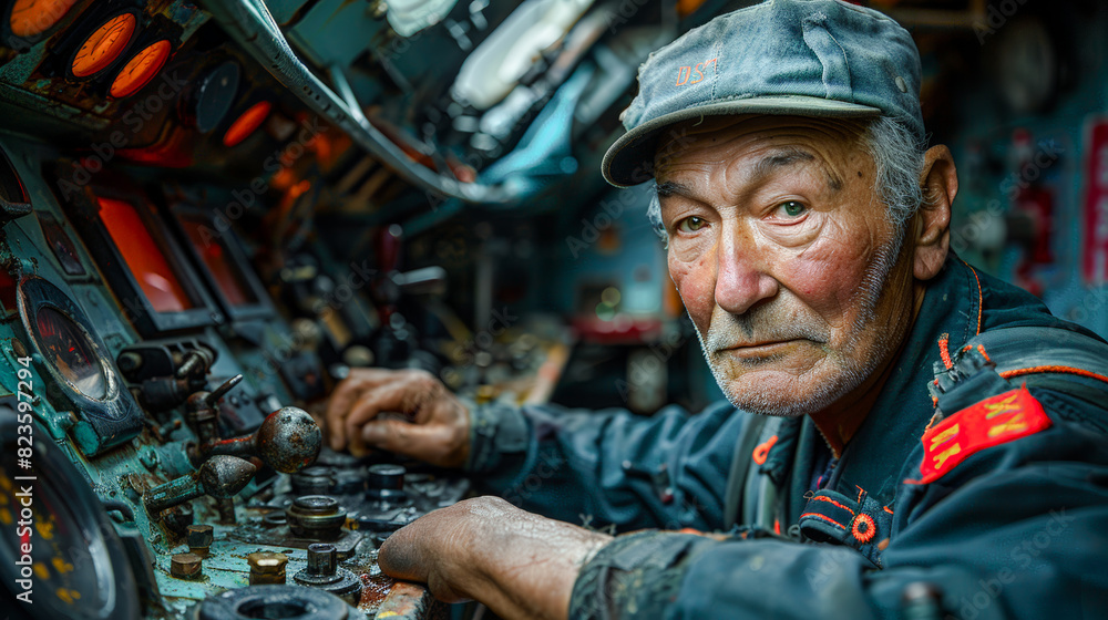 Experienced Female Plumber at Work Elderly People Demonstrates Craftsmanship Amidst Skilled Labor Shortage in Plumbing Industry Wallpaper Digital Art Poster Brainstorming Map Magazine Background Cover Experienced Female Plumber at Work Elderly People Demonstrates Craftsmanship Amidst Skilled Labor Shortage in Plumbing Industry Wallpaper Digital Art Poster Brainstorming Map Magazine Background Cover