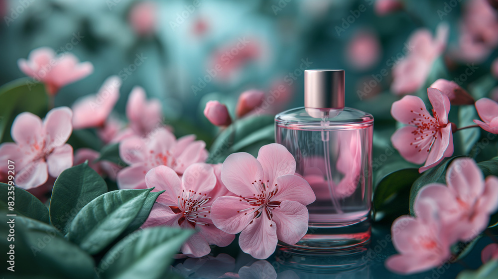 beauty product, fresh as spring flower concept beauty product, fresh as spring flower concept