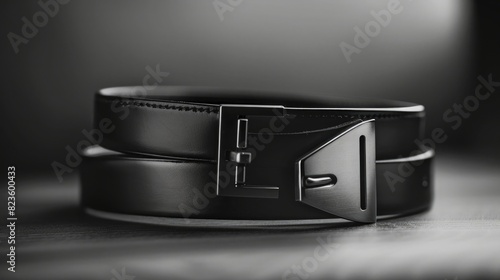 A sleek, modern belt, with a minimalist design and a sleek, sophisticated finish.
