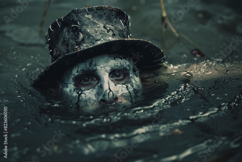 Pirate a drowned man Hellraiser. Fantasy and adventure. photo