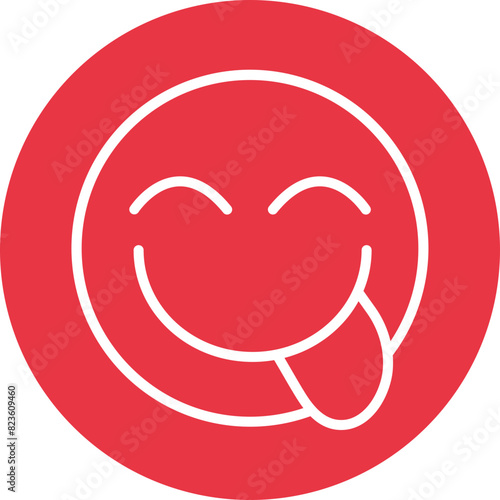 Flavorful Art line circle icon