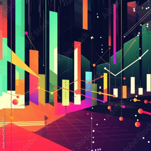 colorful business background