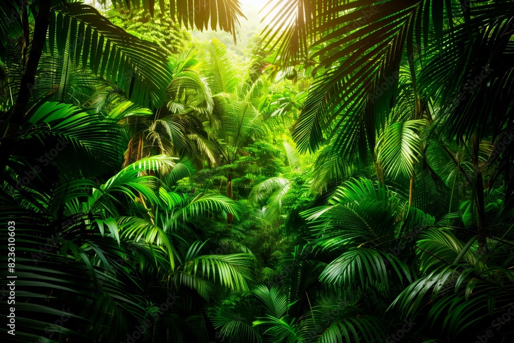 Rainforest. Tropic jungle. Amazon forestry Rainforest. Tropic jungle. Amazon forestry