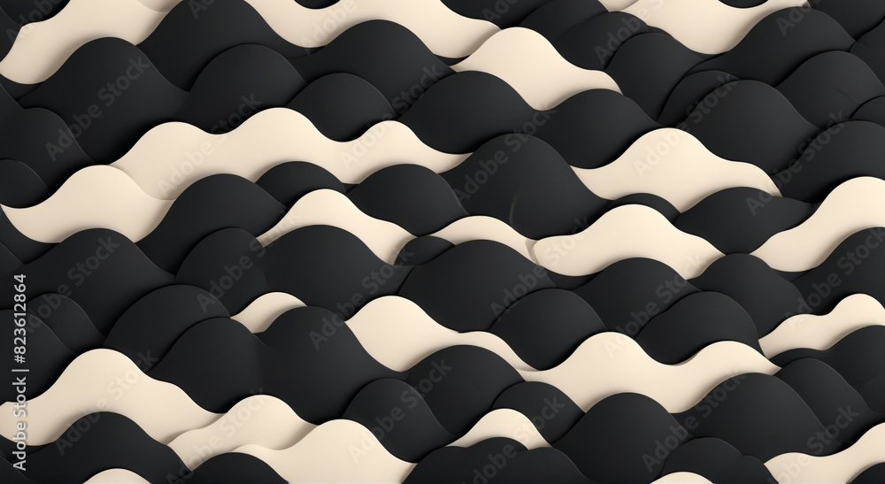 Ribbon and Three Dimensional Abstract Wave
Ribbon and Three Dimensional Abstract Wave