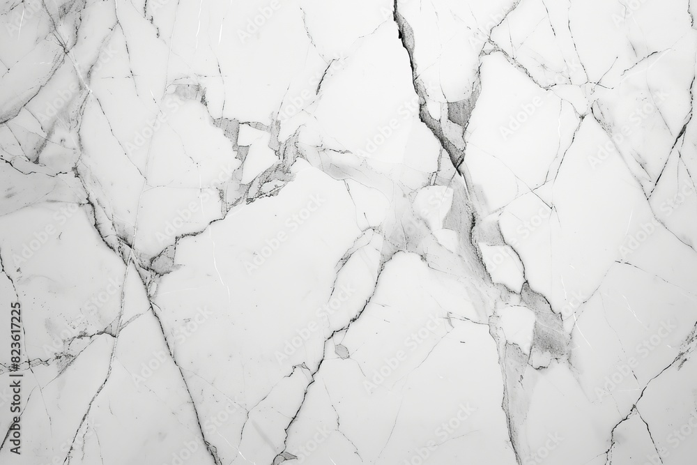 Fototapeta premium White marble texture background. AI generative