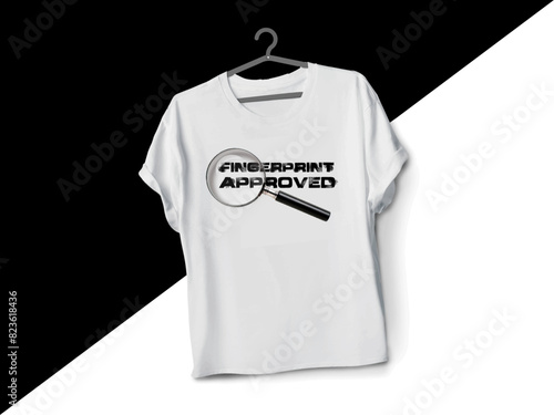FINGERPRINT
typography t-shirt design 