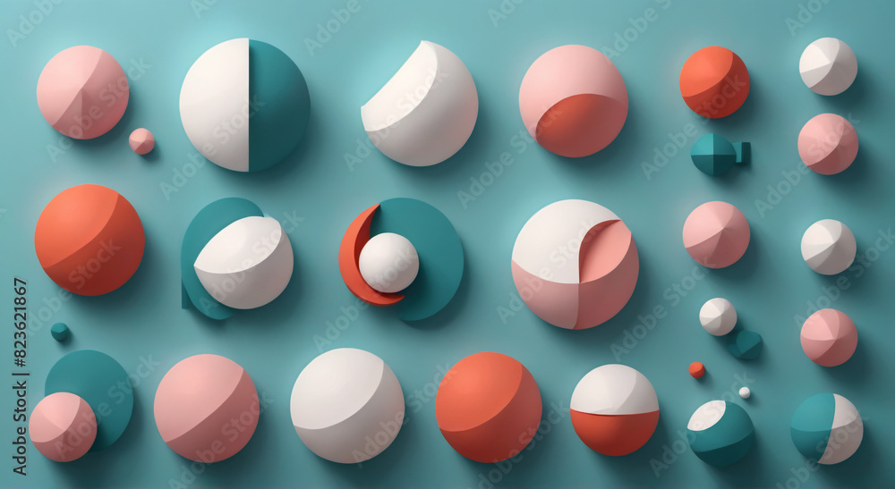 pills on white background pills on white background