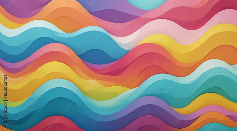 abstract colorful background with waves abstract colorful background with waves