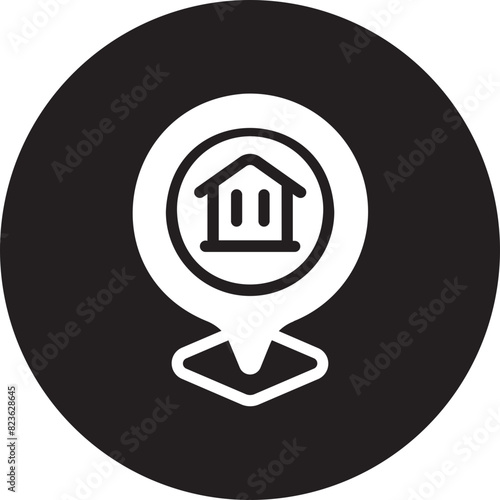 address glyph icon
