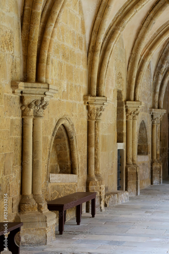 Obraz premium Cloister of Se Velha in Coimbra, Portugal