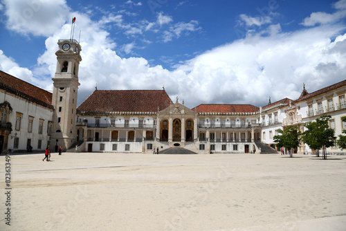 Architecture of the University of Coimbra, Coimbra, Portugal.