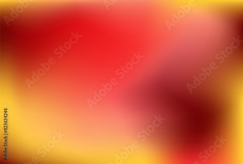 Abstract cherry peach fruit gradient canva. Red rose lemon background. Yellow coral burgundy apricot advertisement cover. Holiday invitation card pattern. Post label flyer presentation menu mockup.