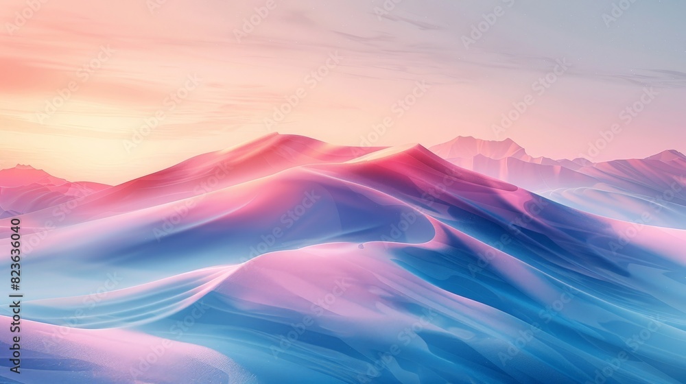 An empty horizon abstract background featuring soft hues and minimalist design elements. The composition captures the essence of distance and solitude, using gentle transitions and simple shapes to An empty horizon abstract background featuring soft hues and minimalist design elements. The composition captures the essence of distance and solitude, using gentle transitions and simple shapes to