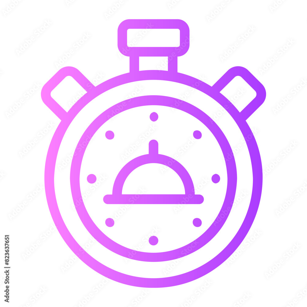 cooking gradient icon cooking gradient icon
