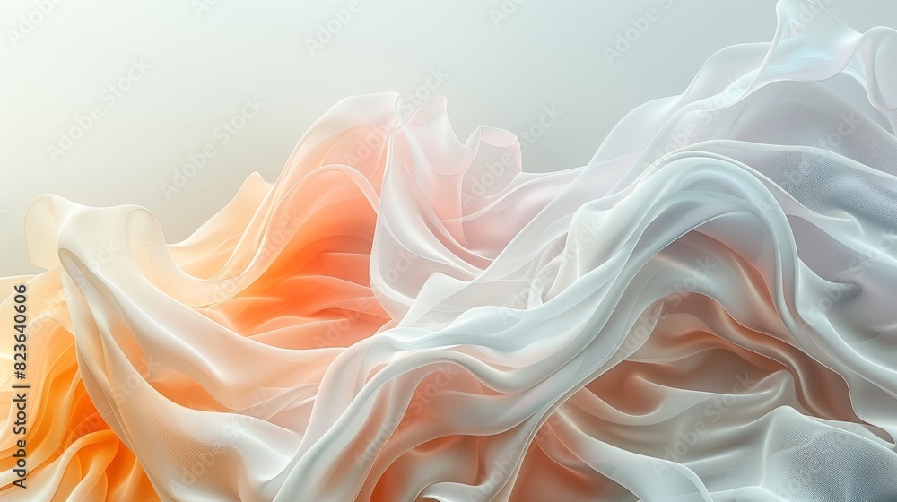 An unidentified abstract background with soft, flowing forms and a muted color palette. The minimalist style highlights the enigmatic nature of the design, leaving much to the viewer's imagination.