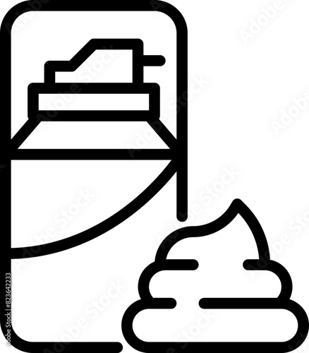 Shaving cream icon