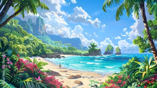 Tropical Island Getaway: An Idyllic Paradise Escape