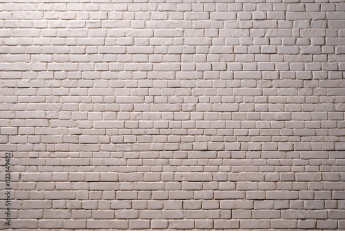 Wallpaper texture backdrop of white painted brick stone wall