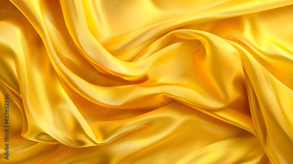 Yellow silk cloth background texture. Yellow silk cloth background texture.