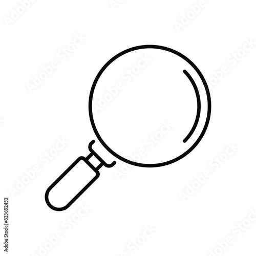 Magnifying Glass vector icon