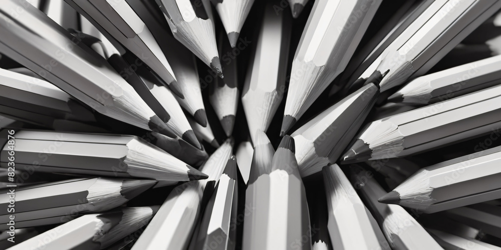 black and white abstract background with pencils black and white abstract background with pencils