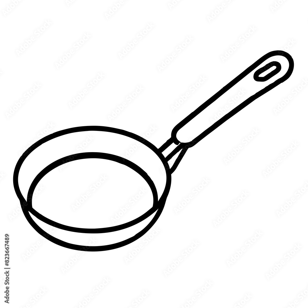 cast pan vector illustration icon cast pan vector illustration icon
