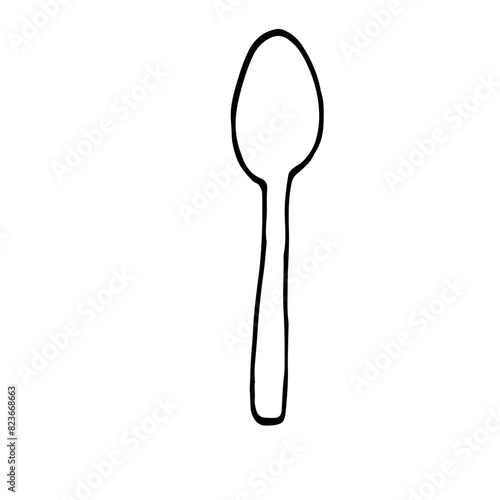 illustration vector spoon utensil 