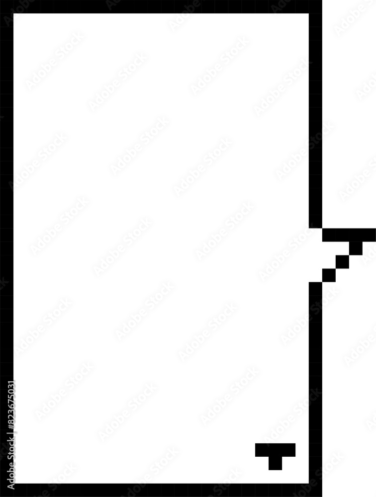 8bit retro game pixel speech bubble balloon icon sticker memo keyword planner text box banner, flat png transparent element design 8bit retro game pixel speech bubble balloon icon sticker memo keyword planner text box banner, flat png transparent element design