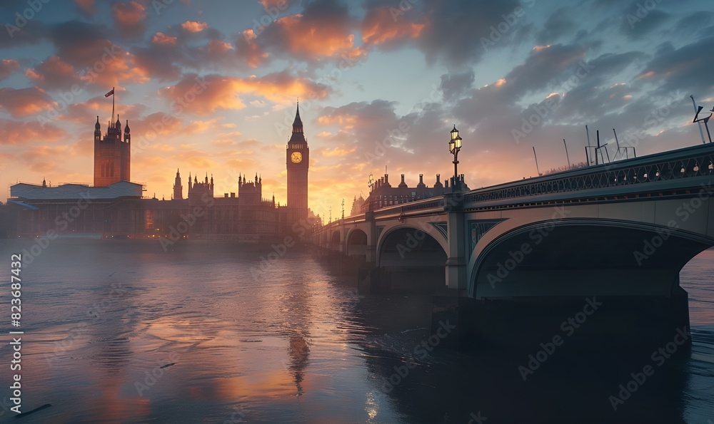 Fototapeta premium Big ben