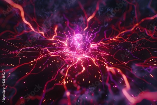 Intense Electrical Discharge in Vibrant Plasma Explosion