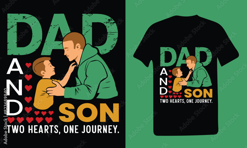 Happy Father's Day event celebration typography vector illustration graphic design for white color t-shirt Happy Father's Day event celebration typography vector illustration graphic design for white color t-shirt
