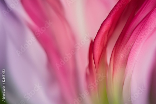 Close-up of Gladiolus Petal, Color Gradients, Fine Lines, Macro Photography, Floral Details, Vibrant Pink, purple and Orange Flower, High Resolution