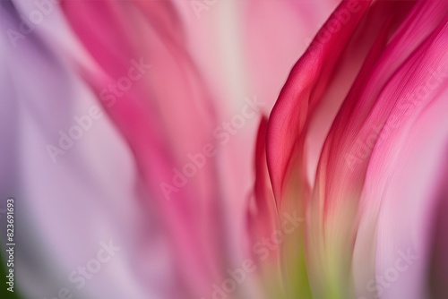 Close-up of Gladiolus Petal  Color Gradients  Fine Lines  Macro Photography  Floral Details  Vibrant Pink  purple and Orange Flower  High Resolution