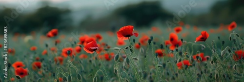 bright flowers on a white background