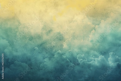 Depicting a clouds / sky grunged abstract paper texture, high quality, high resolution photo