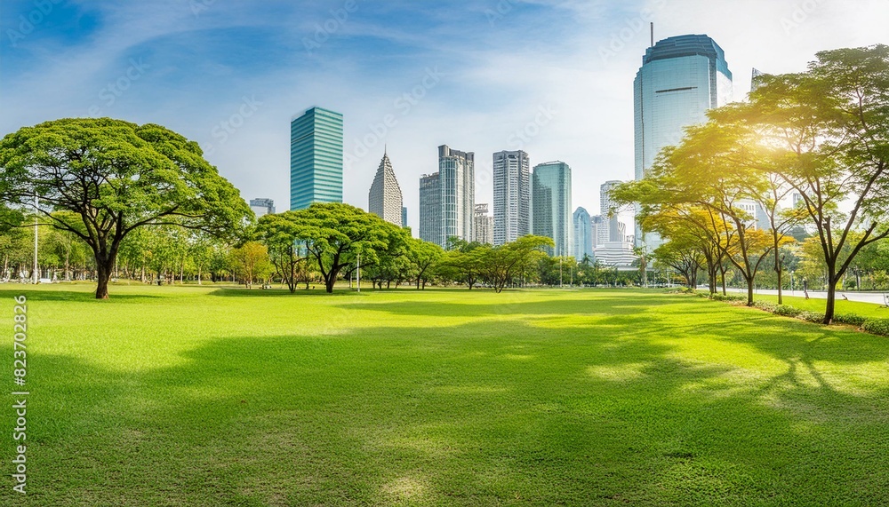 Urban green spaces such as parks and gardens providing recreational areas for city dwellers Urban green spaces such as parks and gardens providing recreational areas for city dwellers