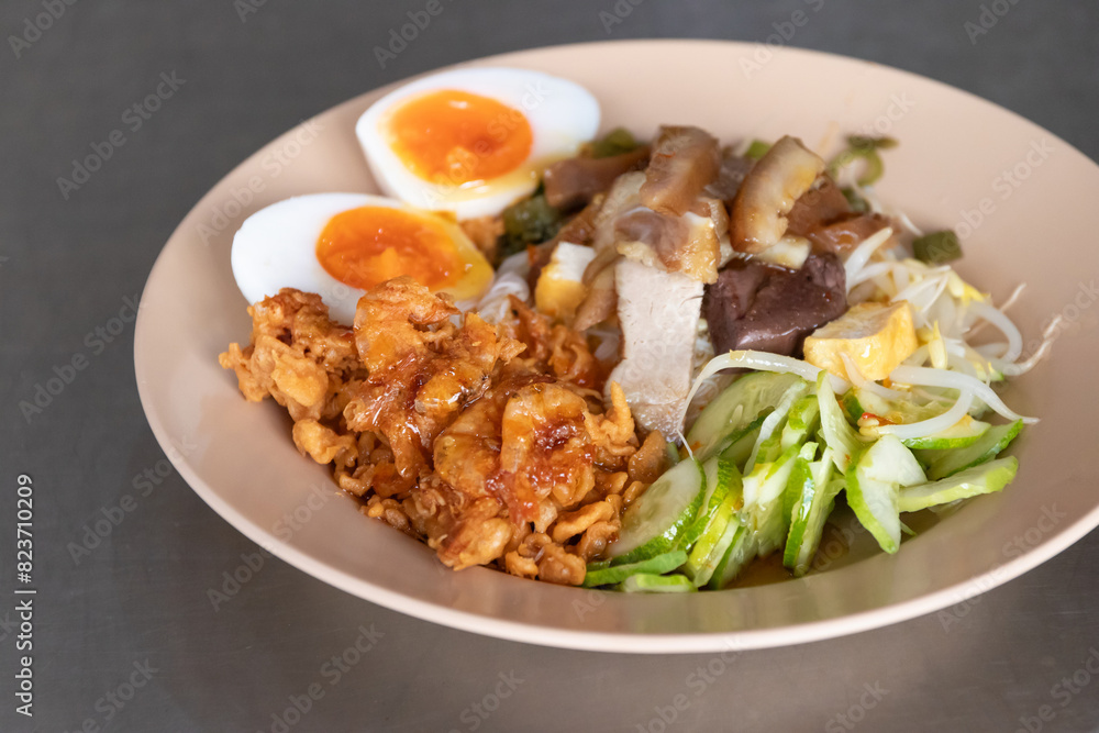Tao Gua is a local food in Hat Yai, Thailand. It is a popular dish that originates from the Chinese community in the area.