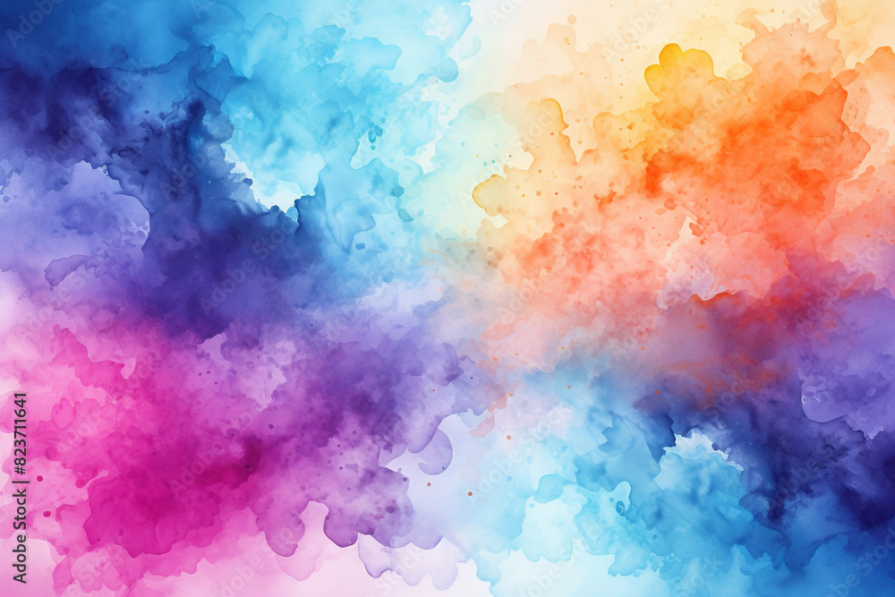 Fototapeta premium High-Quality Watercolor Background for Artistic Projects Ideal for Graphic Design Print and Digital Use