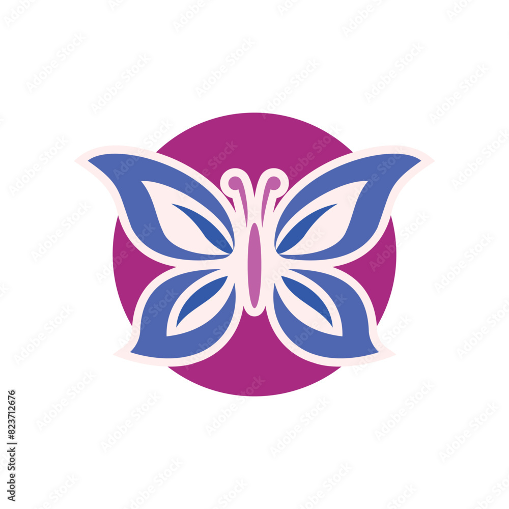 Butterfly bug silhouettes vector illustration isolated on white background. Biology or zoology and beauty animal. Suited for logo, t-shirt, tattoo, print, icon, education. Colorful. Editable color Butterfly bug silhouettes vector illustration isolated on white background. Biology or zoology and beauty animal. Suited for logo, t-shirt, tattoo, print, icon, education. Colorful. Editable color