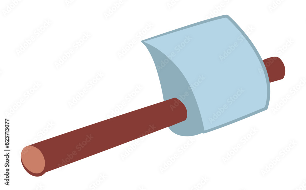 An axe isolated on white background An axe isolated on white background