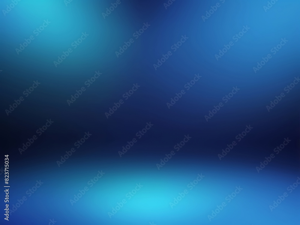 Abstract blue gradient background looks modern blurry textured blue wallpaper