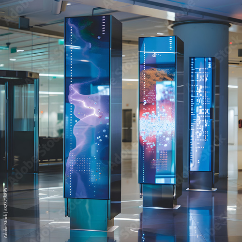 Cutting Edge Interactive Digital Signage for Sophisticated Data Visualization and Communication