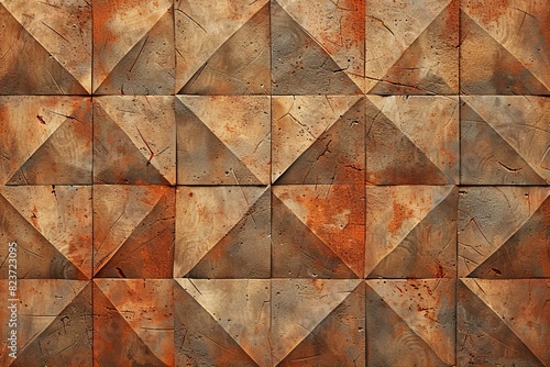 Digital artwork of ox brown wall texture pattern art, high quality, high resolution