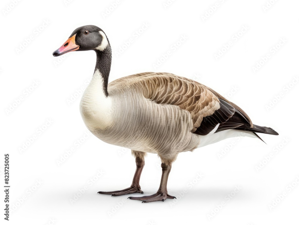 Goose bird isolated on white background Goose bird isolated on white background